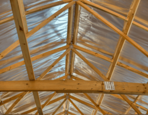 Aluminium foil for roof insulation